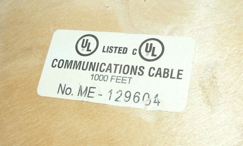 RG-11 e113333 COMMSCOPE 5902 QUAD-SHIELD COAXIAL CABLE 14AWG 1000ftCM (UL) - Picture 6 of 6