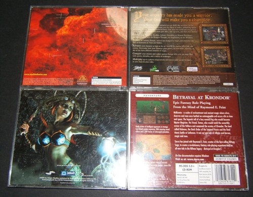 4 PC Video Games LIONHEART; MACHINE HUNTER; ARX FATALIS; and BETRAYAL AT KRONDOR - Picture 2 of 3