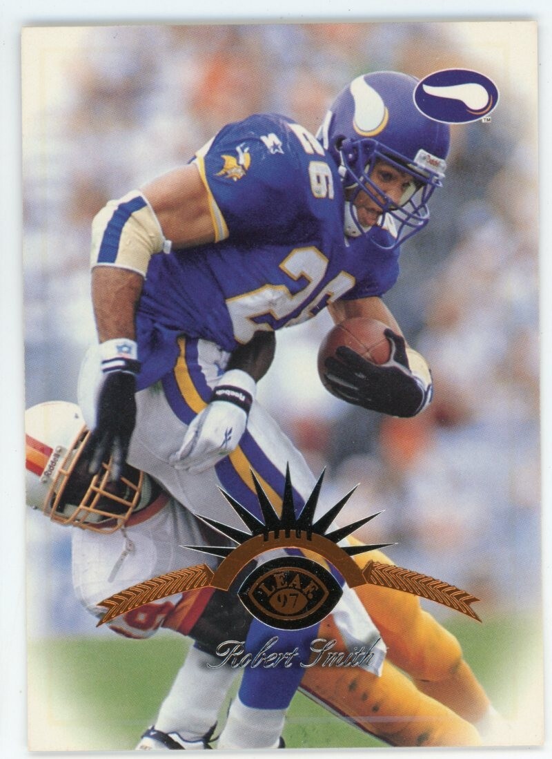 1997 Leaf Football Card #121 Robert Smith