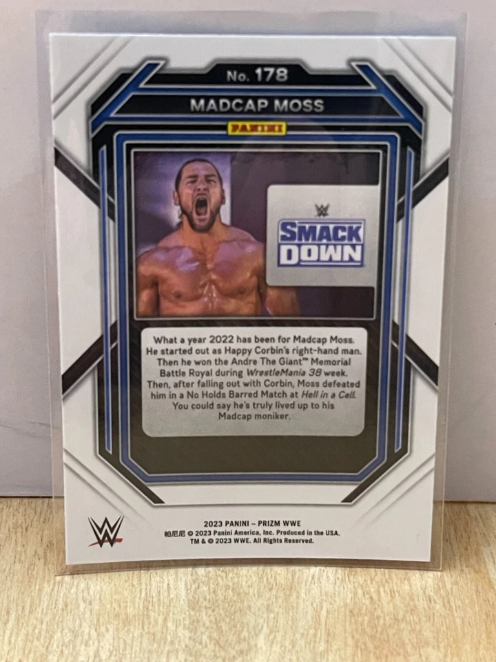 2023 Panini Prizm WWE #178 MADCAP MOSS - Image 2 of 2
