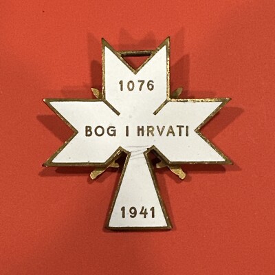 CROATIA KING ZVONIMIR Order Of The Crown, Military Division, II