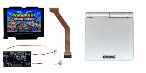 Gameboy Advance SP IPS Kit CHOOSE A SHELL V2 LCD Backlight NO SOLDER REQUIRED - Picture 23 of 58