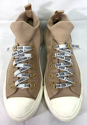 Christian Dior Women's Walk'N'Dior Technical Knit Mesh High Top Sneakers - US 8 - Picture 6 of 15