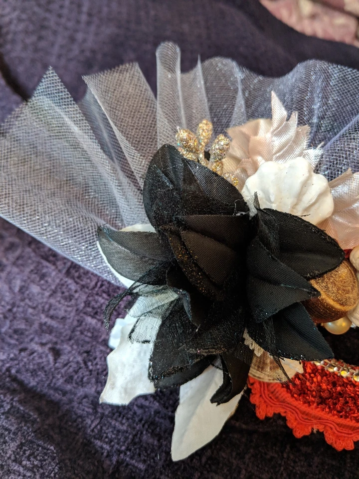 Mermaid Mask,Mardi gras, masquerade, mask, masque - Image 2 of 4