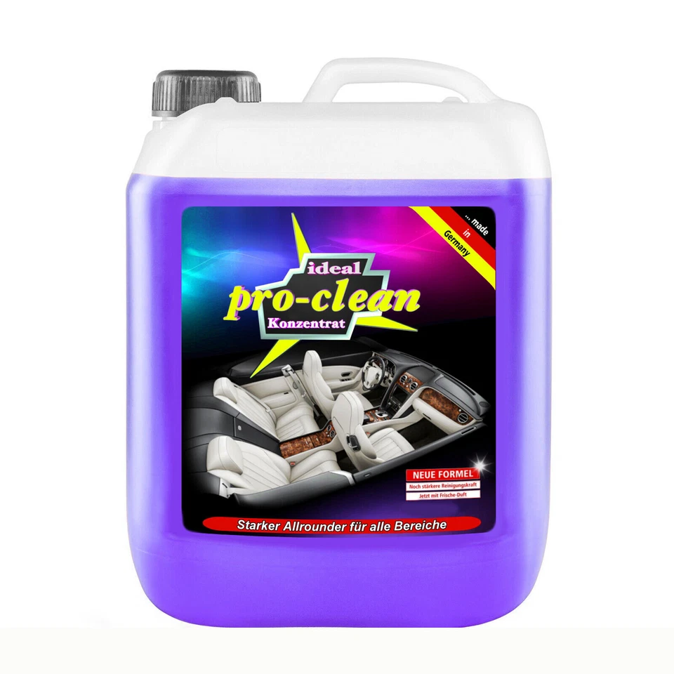 5 Liter ideal pro-clean Polsterreiniger Konzentrat für Reinigungspistolen
