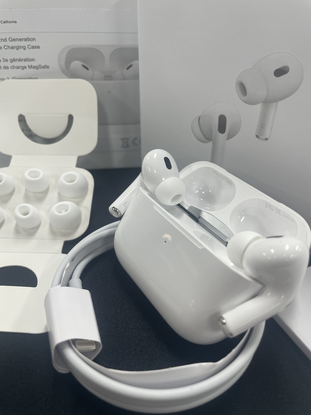 Apple AirPods Pro 2 with MagSafe Charging Case - White-image