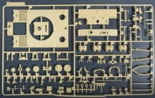 Rye Field 1/35 Scale Tiger I Initial - Parts Tree B from Kit No. 5050