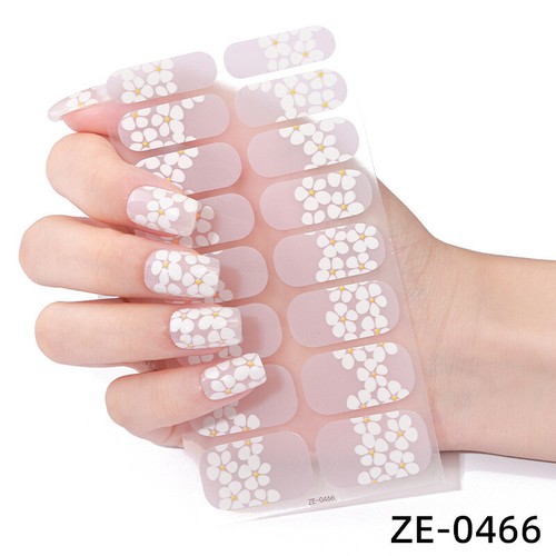 Full Size Nail Wraps Stickers Polish Toe Manicure Art polish strip 3D Decal New - Picture 14 of 208