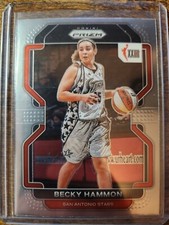 2022 Panini Prizm WNBA Becky Hammon #165 San Antonio Silver Stars