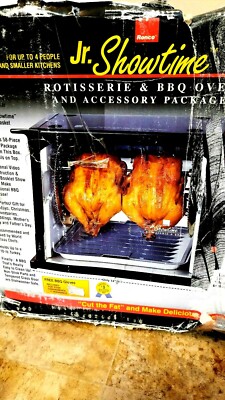 バーベキュー・調理用品 RONCO Showtime ROTISSERIE & BBQ Amazon.com: Ronco Showtime Large Capacity Rotisserie & BBQ Oven