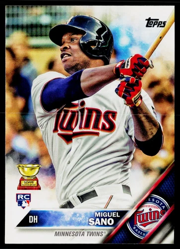 Miguel Sano 2016 Topps #78 Minnesota Twins all star  RC
