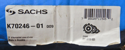 Clutch ONLY Sachs Valeo K70246-01 NO BEARING fits Porsche 911 99-01 , 700980 - Picture 6 of 6