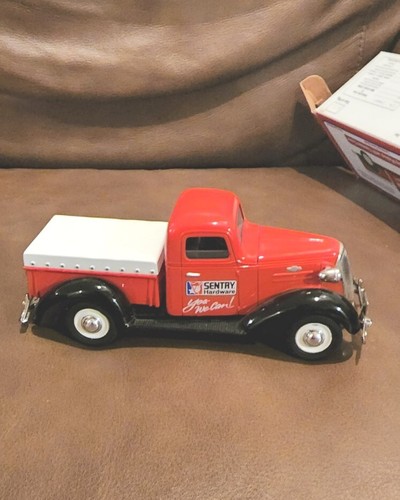 Sentry Hardware, 1937 Chevy Pickup, Locking Coin Bank, 1/25th Scale, NIB - Picture 2 of 2