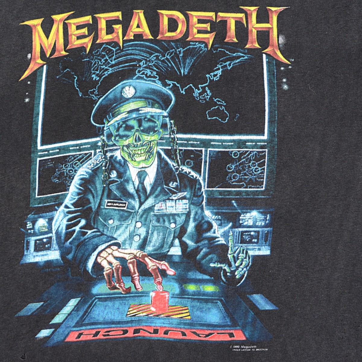 megadeth メガデス brockum vintage Tシャツ L Vintage Megadeth Double Sided Tee on Brockum | Reset Vintage