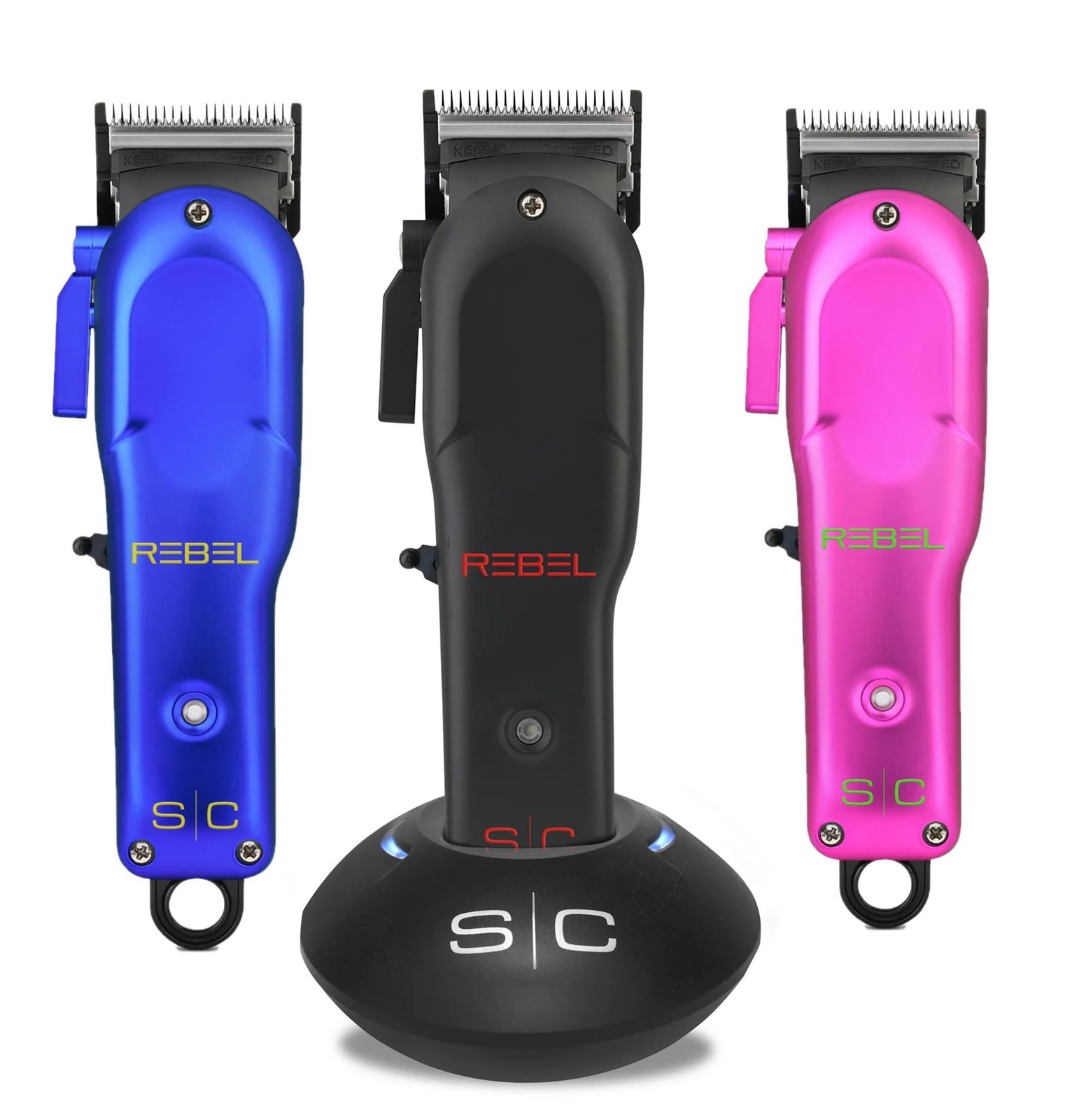 Stylecraft Rebel Clipper Super-Torque Modular Cordless Barber Professional Use