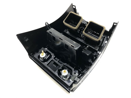 2011-2016 BMW 550I GT F07 REAR CENTER CONSOLE AIR VENT PANEL BLACK OEM. - Picture 6 of 9