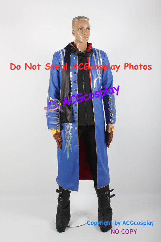 DMC 3 Vergil Cosplay Costume Shoes Halloween Brown High Boots Custom-made  European Size - AliExpress