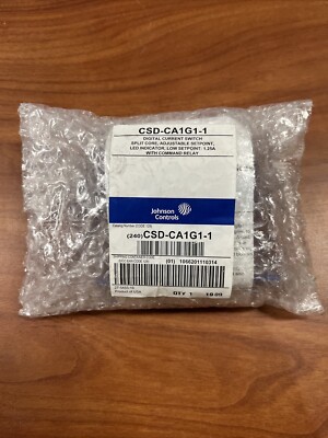 Johnson Controls CSD-CA1G1-1 Digital Current Switch