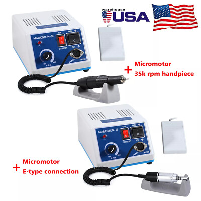 Dental Lab Marathon Electric Micromotor Polishing + 35K rpm Motor Handpiece ORR
