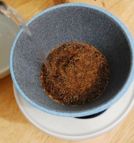 COFIL Fuji Pink Ceramic Coffee Filter & Dripper Set Hasami Ware Made in Japan - Picture 9 of 9