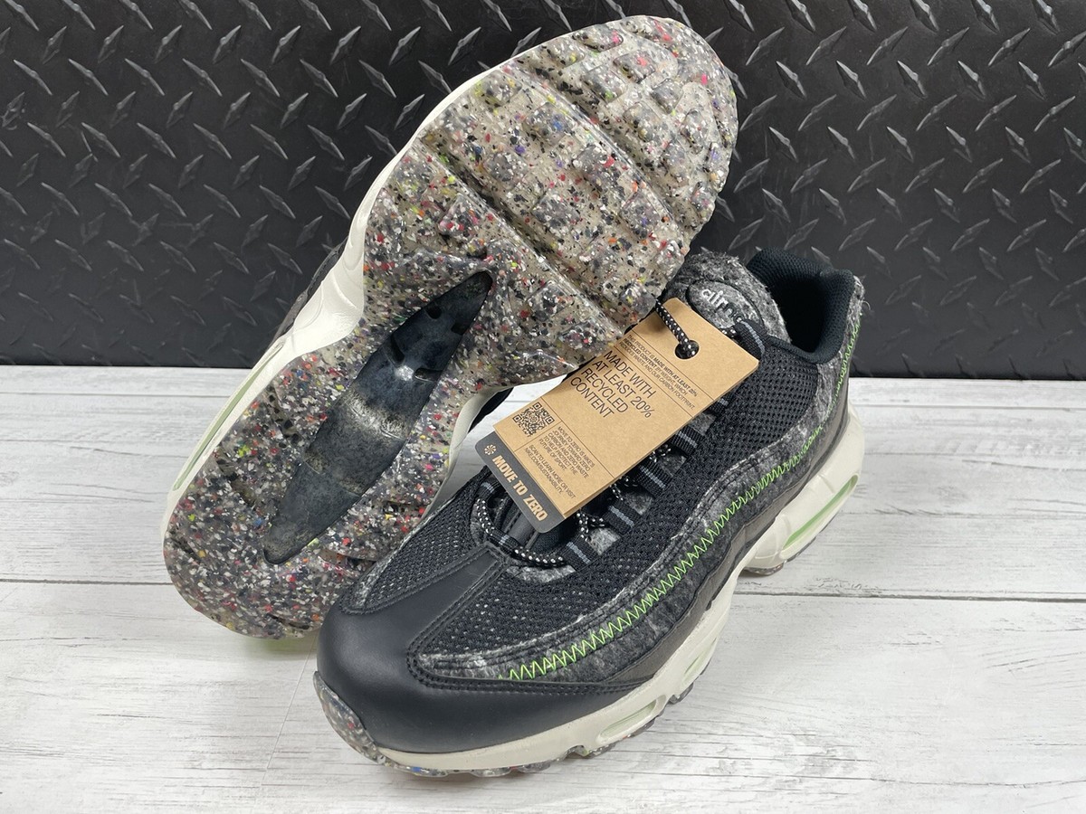 NIKE AIR MAX 95 BLACK-ELECTRIC GREEN 