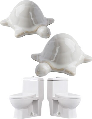 Turtle Toilet Bolt Covers Decorative Toilet Knob Covers for Bottom of Toilet ...