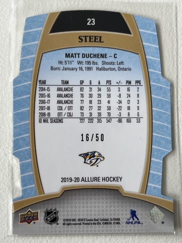 2019-20 Upper Deck Allure ROOKIE / Red /Yellow /Iced Out.... Pick From List !! - Picture 46 of 60