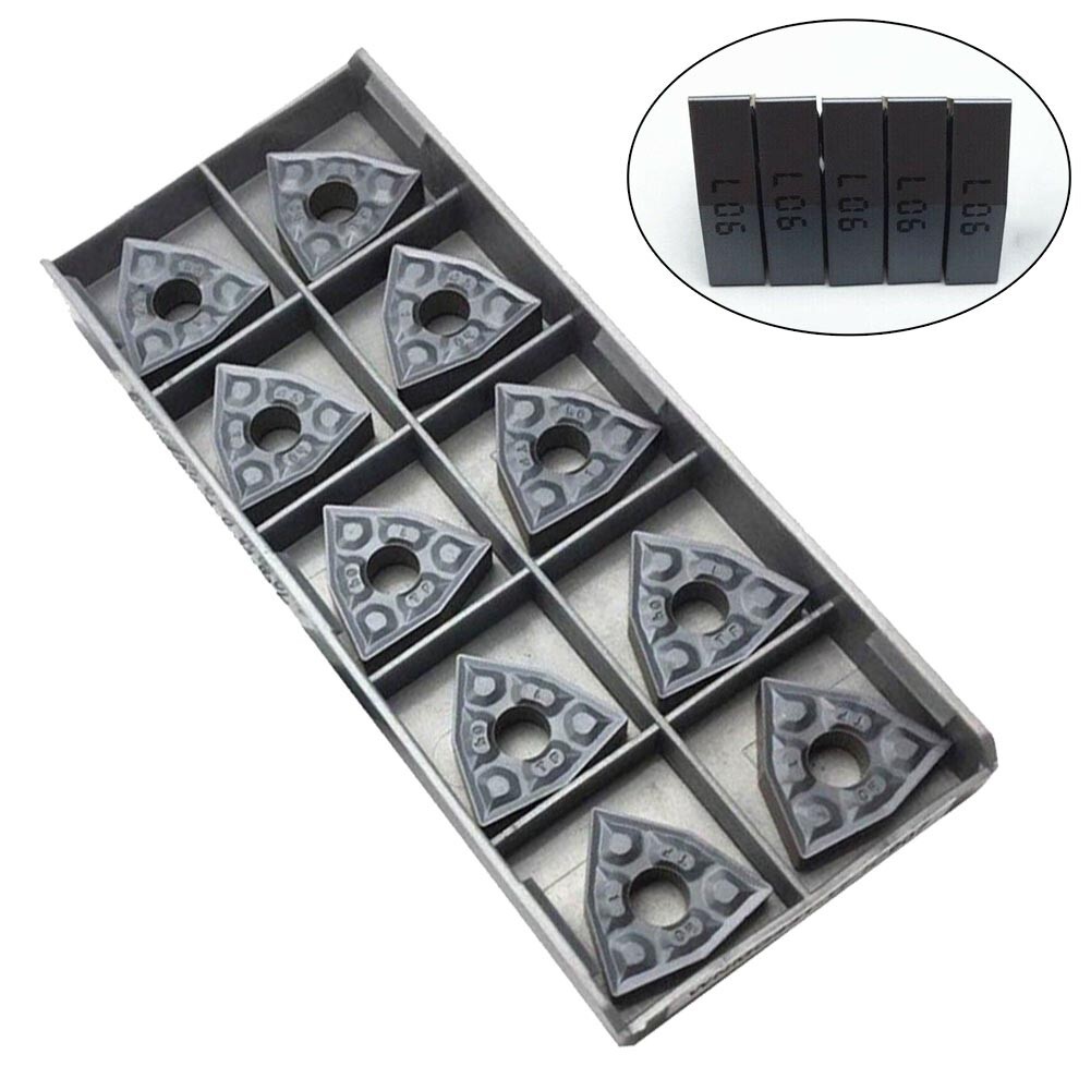 CNMG 120404-TF Inserti 20 Pezzi Inserti In Carburo CNMG 120404-TF / 431-TF IC907 - Per Tornio CNC, Nuovi Utensili Carburo Per Tornitura - Foto 5