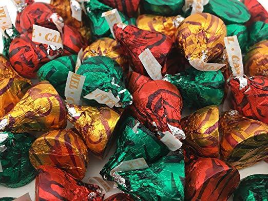 Featured image of post Bulk Christmas Hershey Kisses : Hershey&#039;s kisses dark chocolate mint truffle 10oz bag.