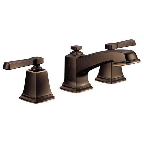 Moen TV6220 Boardwalk 1.2 GPM Widespread Bathroom Faucet - Bronze