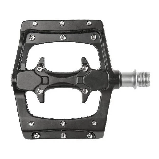 Paire Pédales Vtt / BMX e-pm-820-2 Corps Aluminium 311861 EXUSTAR Plat Vélo P - Photo 1/1