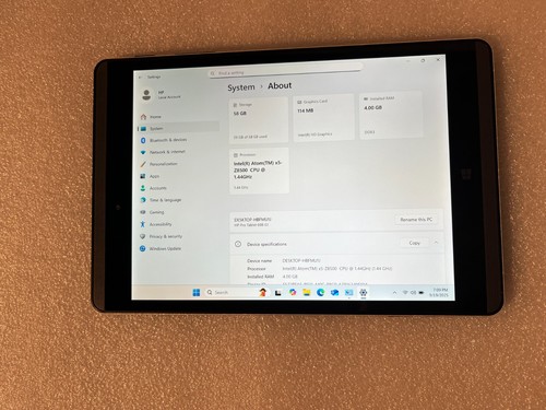 HP 608 G1 Pro Tablet Windows 11 PRO+ 4G LTE - Bild 3 von 18