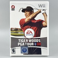 Tiger Woods PGA Tour 08 (Nintendo Wii, 2007) CIB Complete & Clean!