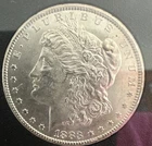 1883-CC Carson City Uncirculated GSA Morgan Silver Dollar