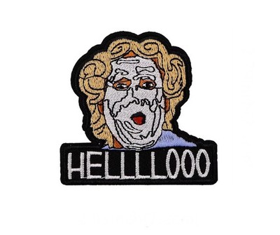 Mrs Doubtfire Robin Williams Movie Hello Patch, Iron On/Sew On