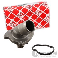 Febi Thermostat KÜHlmittel Passend FüR Opel Astra G H Corsa B C D Meriva A