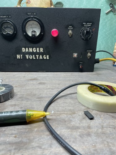 Vintage Hi-Voltage Power Supply Has Been Tested See Description For More Info - Picture 14 of 18