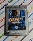007 JAMES BOND NIGHTFIRE SONY PS2 PLAYSTATION 2 PAL ITALIAN COMPLETE