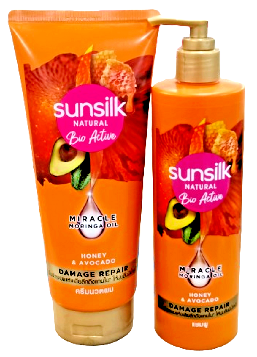 Sunsilk Natural Bio Active Miracle Moringa Oil Honey Avocado