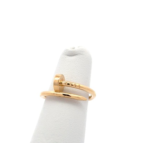 Cartier Juste Un Clou Ring Small Model 18K Rose Gold Size 49 w/ Box