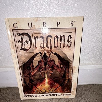 Steve Jackson Games GURPS Dragons Hardcover RPG Sourcebook 2004 SJG02995