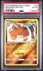 2019 POKEMON SUN & MOON TEAM UP #119 DRAGONITE-REVERSE FOIL PSA 6