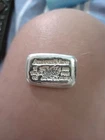 1 oz .999 Fine Silver Hand Poured Bar, Zodiac Series, Dragon, Atlantis Mint