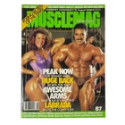 MuscleMag International Magazine August 1989 No. 87 Samir Bannout No Label VG