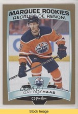 2019 Upper Deck O-Pee-Chee Update Marquee Rookies Gold Gaetan Haas #640 READ 7of