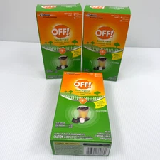 Lot 3 Off! Mosquito Bug Repellent Lamp Refills 2 Candles & Diffusers Patio