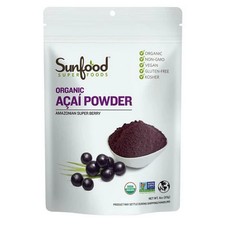 Poudre D'Acai Bio 4 Oz Par Sunfood Superfoods