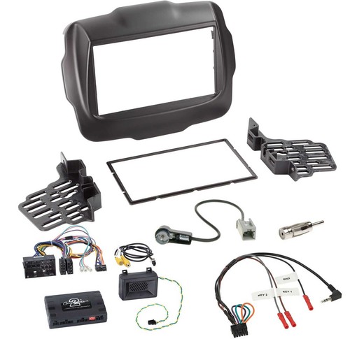Blaupunkt Lenkrad DVD Bluetooth DAB 2DIN USB Autoradio für Jeep Renegade ab 2015 - Bild 3 von 12