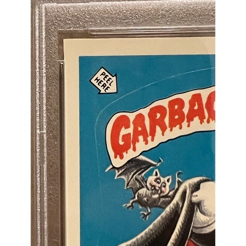 1985 Topps Garbage Pail Kids Evil Eddie PSA 7 Matte Sticker #1b OS1 Series 1 GPK - Picture 4 of 14