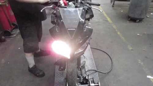 2015 15-22 Honda CBR300 CBR300R OEM Rear Fender Cover Tail Light Turn Signals - Video 1 of 1